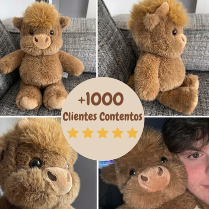 Peluche de  vaca corredora